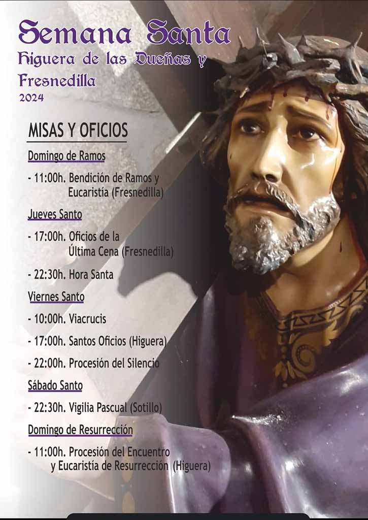 Semana Santa en Higuera de las Dueñas 2024 Higuera de las Dueñas